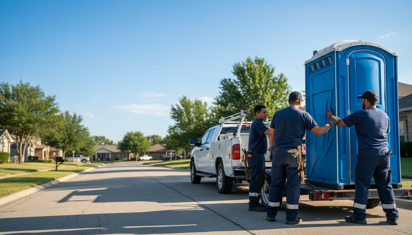 Portable Toilet Rental in Longdale, OK near me